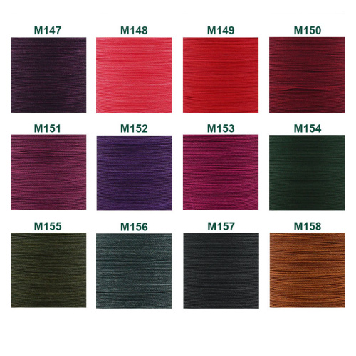 Нить для кожи вощеная 0,85 мм круглая Galaces 15 м фото 7