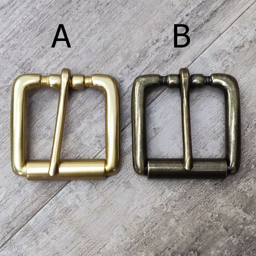 Пряжка 40 мм латунная с роликом L92 фото 6 Пряжка 40 мм латунная с роликом L92 фото 6