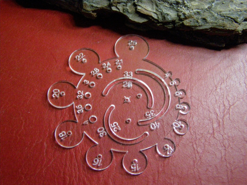 Шаблон-лекало малый Радиусы    - фото товара