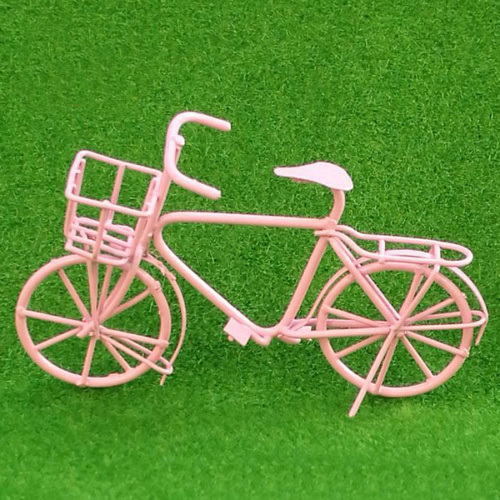 Велосипед  интерьерный для кукольного домика Миниатюра 1:12 фото 3