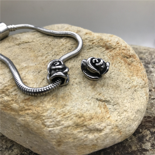 Бусина 6 мм для браслетов Роза Сталь | Галерея фото | Pava.pro Бусина 6 мм для браслетов Роза Сталь BR-B841 - фото товара