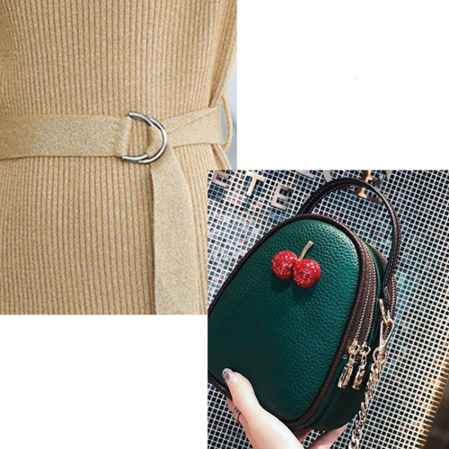 Полукольцо D-образное 32 мм литое Змея фото 2