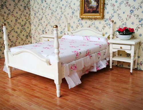 Спальный гарнитур для кукол 6 предметов Миниатюра 1:12  D JY-0007 - фото товара фото 4