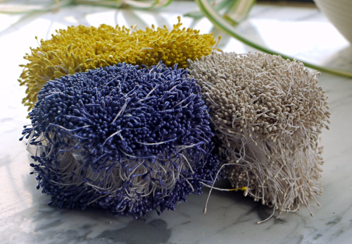 Тычинки для цветов перламутровые 1 мм 50 шт. фото 2