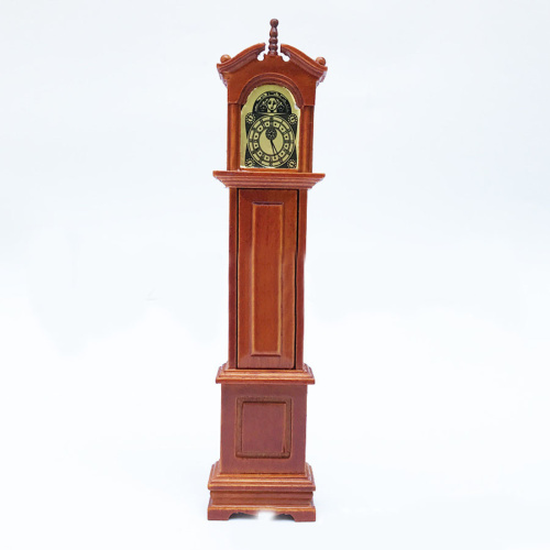 Часы напольные для кукольного домика Миниатюра 1:12 Часы напольные для кукольного домика Миниатюра 1:12