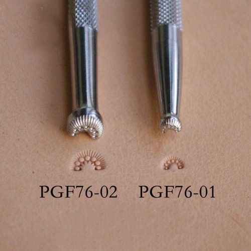 Штамп для тиснения по коже 76 PGF углеродистая сталь Штамп для тиснения по коже 76 PGF углеродистая сталь