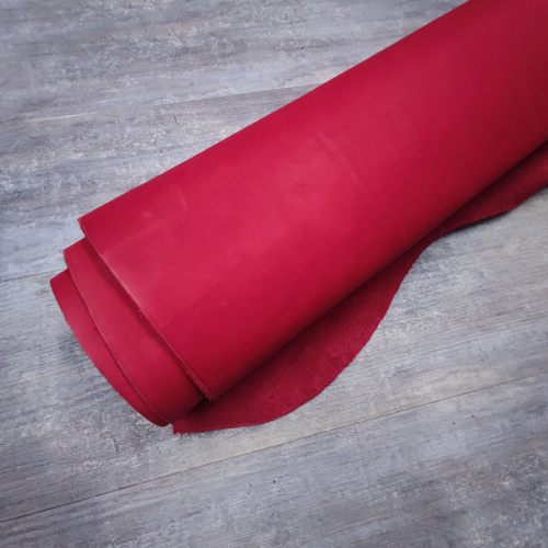 Кожа Краст 1,2-1,4 мм Красный Кожа Краст 1,2-1,4 мм Красный