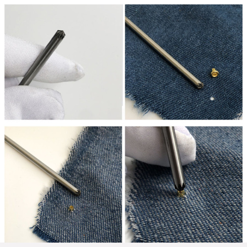 Мини Люверсы 1,5-2,5 мм сплав 10 шт. фото 4 Мини Люверсы 1,5-2,5 мм сплав 10 шт. фото 4