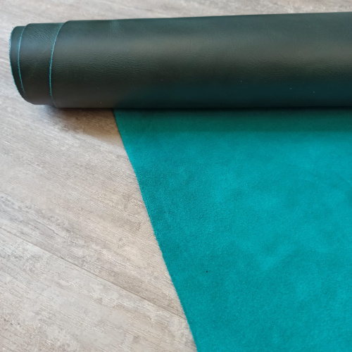 Кожа Пулл ап Алладин вакс 1,3 мм Зеленый фото 3