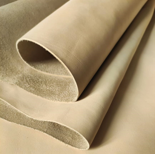 Кожа Краст 1,2-1,4 мм Бежевый фото 4