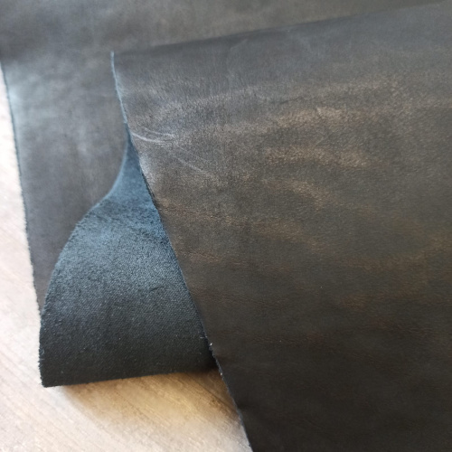 Кожа Краст 0,9 мм Черный фото 9