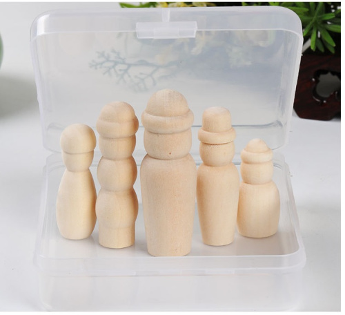Набор деревянных фигурок 10 шт.  XD-D55 - фото товара фото 2