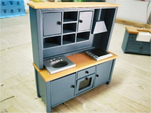 Кухня для кукол Темная Миниатюра 1:12 | Галерея фото | Pava.pro Кухня для кукол Темная Миниатюра 1:12 - фото товара