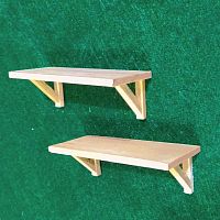 Полочки настенные для кукол Минимализм  - купить для кожевенного хобби