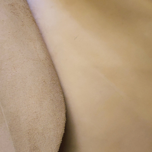 Кожа Краст 1,8-2,0 мм Горчично-золотой фото 2