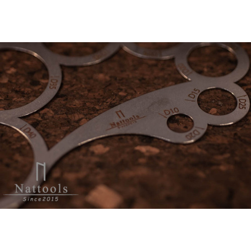 Шаблон круги Аткинсона Nattools  T06/31 - фото товара фото 2