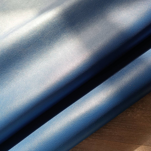 Кожа КРС 1,3-1,5 мм Бергамо Темно Синий фото 4