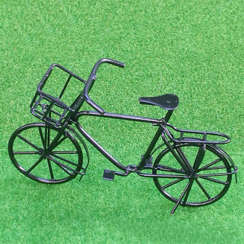 Велосипед  интерьерный для кукольного домика Миниатюра 1:12 фото 2