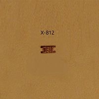 Штамп для тиснения по коже X-812 Япония   - купить для кожевенного хобби
