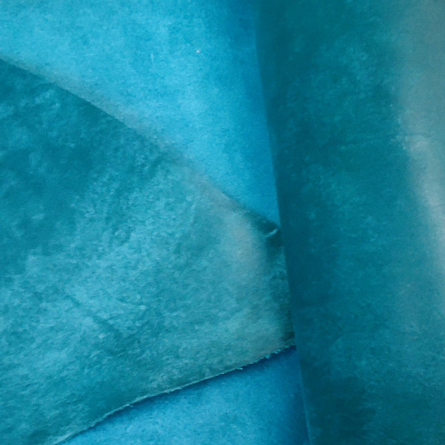 Кожа Пола 1,2 мм растит. дубл. MAYA Светло-бирюзовый фото 2