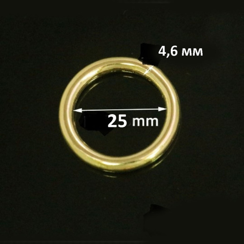 Кольцо 7-51 мм латунь литое фото 21