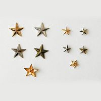 Хольнитены фигурные Звездочки 11 мм