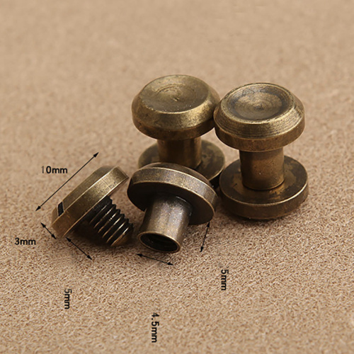 Винт ременной d=10 мм вогнутая шляпка Антик фото 4 Винт ременной d=10 мм вогнутая шляпка Антик фото 4