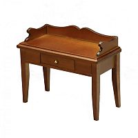 Стол для кукол письменный Орех Миниатюра 1:12  - купить для кожевенного хобби