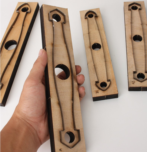 Штанцформа (вырубной штамп) для кожи Ручки для сумок фото 2