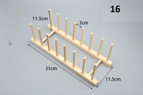 Органайзер-подставка №2 для катушек, дерево фото 3 Органайзер-подставка №2 для катушек, дерево фото 3