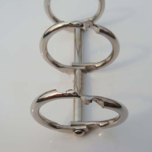 Кольцевой механизм для альбомов серебро  LR34016 - фото товара фото 2