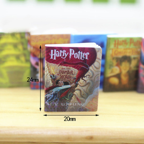 Книги Гарри Поттер для кукольного дома  B207 - фото товара фото 5