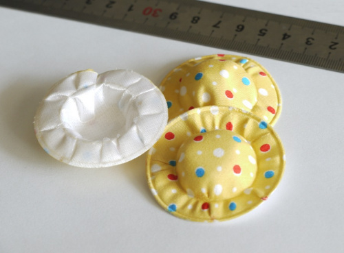 Шляпка текстильная для кукол фото 2 Шляпка текстильная для кукол фото 2