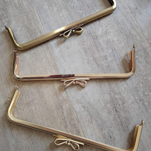 Фермуары клеевые 18,5 см с бантом Фермуары клеевые 18,5 см с бантом