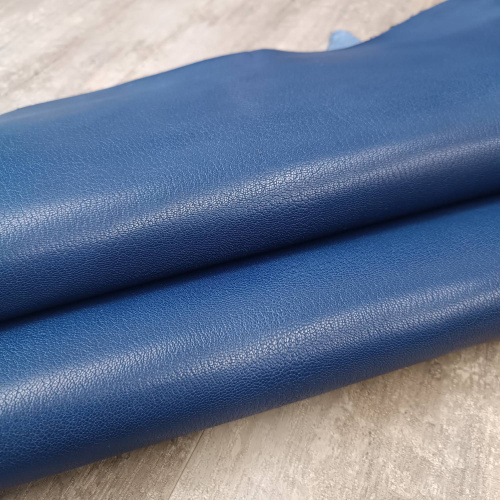 Кожа козы (шевро) 1,3-1,5 мм Темно-Синий Antiba Италия фото 4