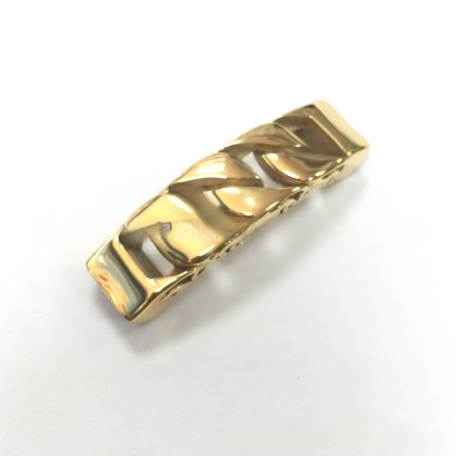 Коннектор 12х6 мм для плоских браслетов Сталь Цепь плоская фото 3