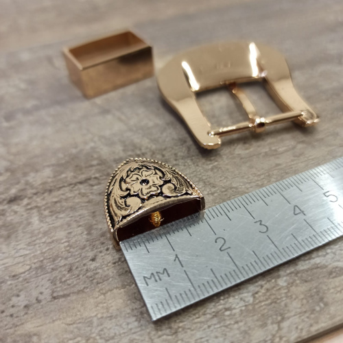 Комплект фурнитуры для ремня 25 мм Золото фото 11