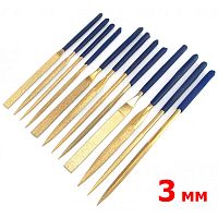 Надфили с алмазным напылением 3 мм