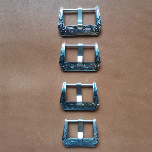 Пряжка бакля для ремешков 18-26 мм арт.106 фото 3