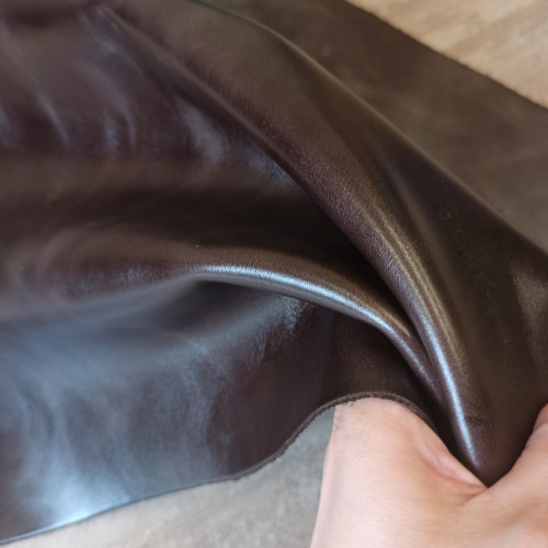 Кожа Пулл-Ап 1,4-1,6 мм темно-коричневый фото 3