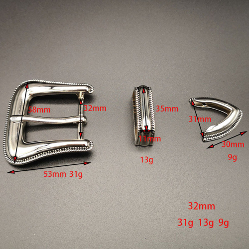 Комплект фурнитуры для ремня 30 мм арт.3230 фото 8