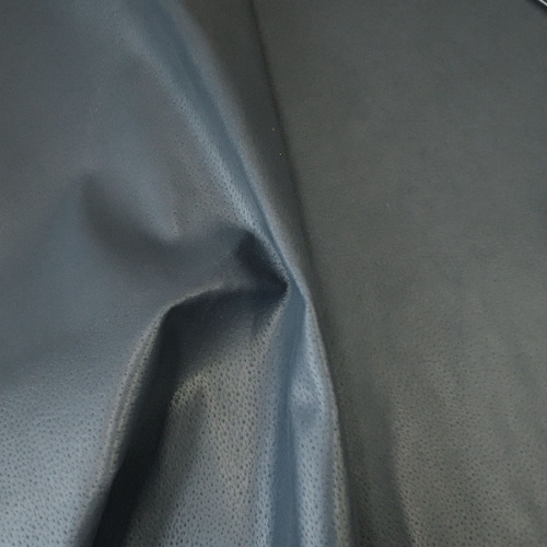 Кожа подкладочная (спилок свиной) Антрацит фото 2