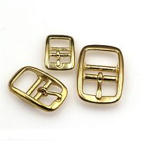 Пряжка 16-25 мм латунная с перекладиной 16L-147B