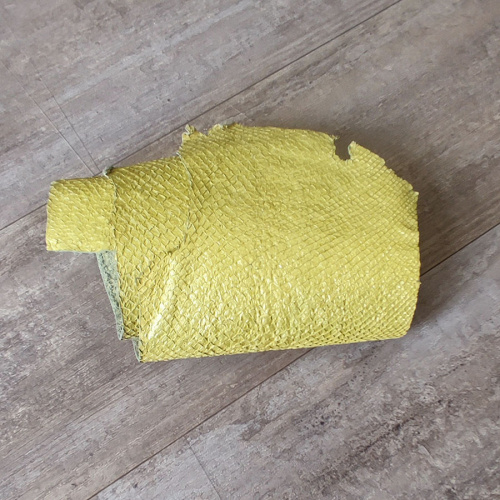 Кожа рыбы Лосось Перламутр фото 5