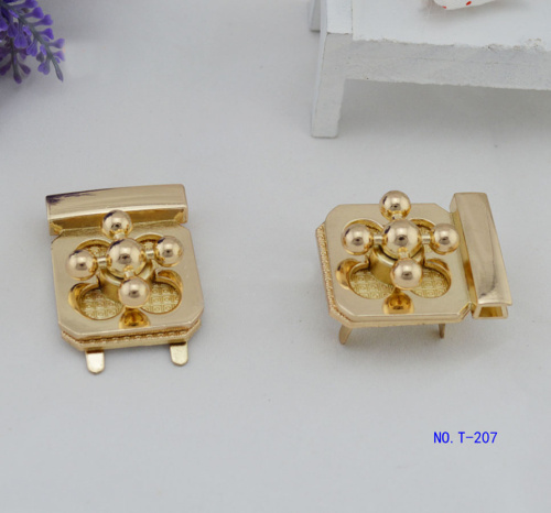 Застежка декоративная для сумки T-207 | Галерея фото | Pava.pro Застежка декоративная для сумки T-207 ZS T-207 - фото товара