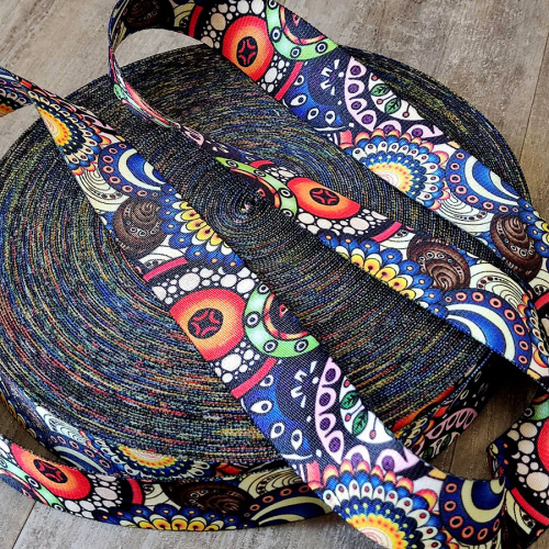 Лента ременная стропа 38 мм Окружности  LH0178 - фото товара фото 2