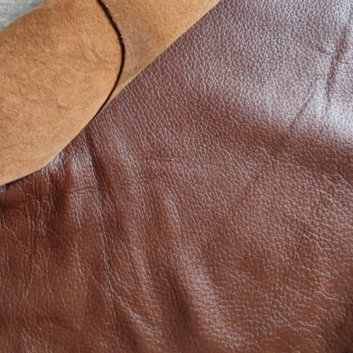 Кожа оленя 1,0-1,2 мм Коньяк Италия фото 2