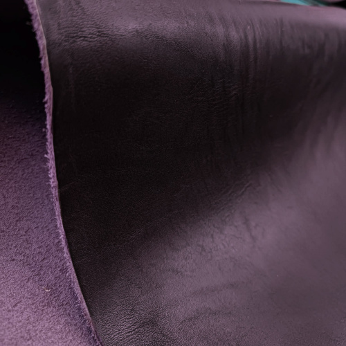 Кожа КРС 1,6-1,8 мм Фьюжен Фиолетовый фото 3