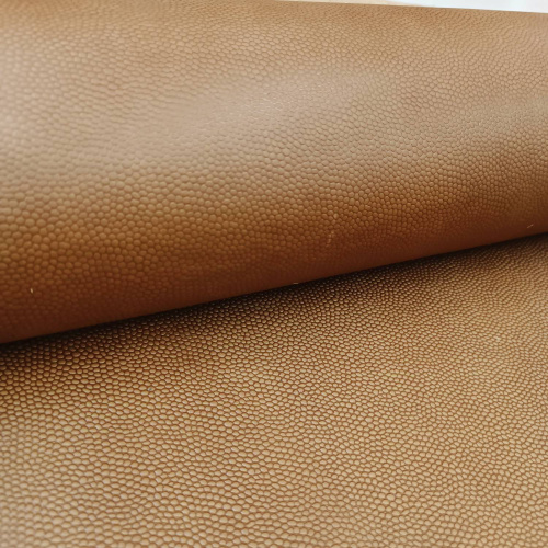 Кожа Шагрень 1,2-1,4 мм Рыжая фото 8