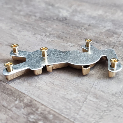 Зажим декоративный винтовой YSL 50 мм фото 6